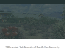 Tablet Screenshot of milagrocohousing.org